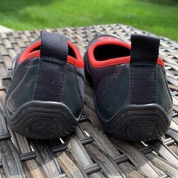 TORY Burch Navy/Red Aqua Ballet Neoprene Water Shoes - Picture 7 of 14